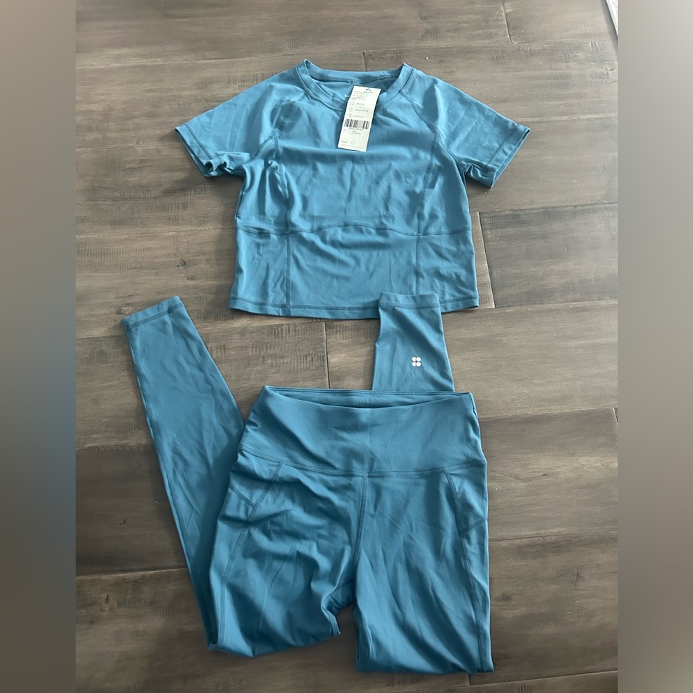 Sweaty Betty Blue Activewear Set